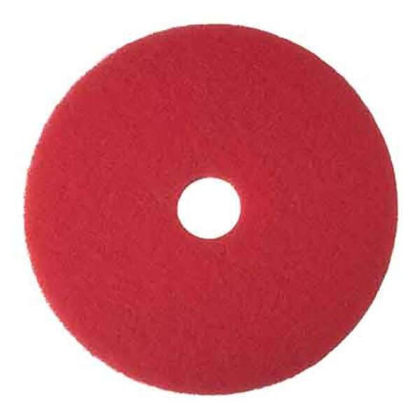 Niagara™ Red Buffing Pad 5100N, 17 (432 mm) in diameter, 5/Case