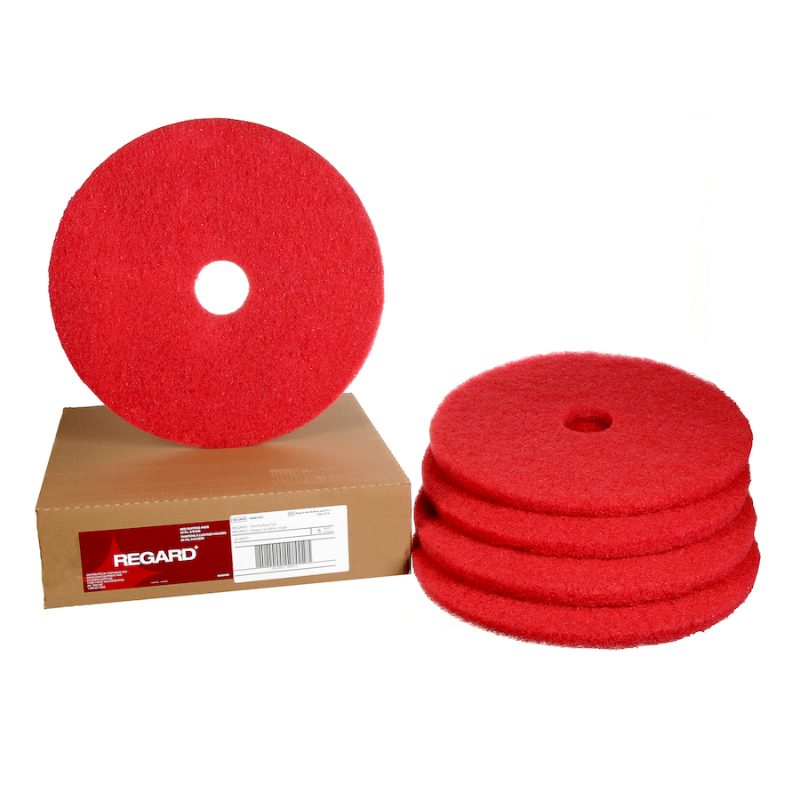 Niagara™ Red Buffing Pad 5100N, 18 in (457 mm) diameter, 5/Case