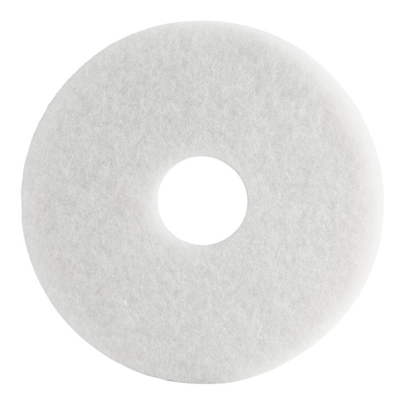 Niagara™ White Polishing Pad 4100N, 13 in (330 mm) diameter, 5/Case