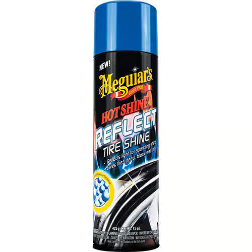 Meguiar’s® Hot Shine™ Reflexion Tire Shine, G18715C, 15 fl. oz. (444 ml)