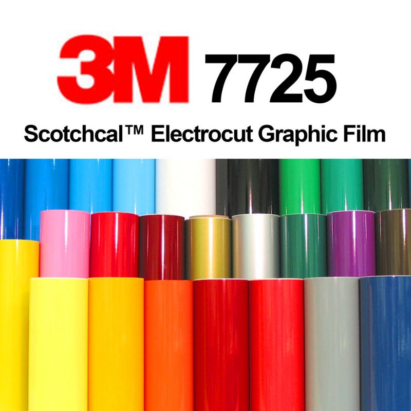 3M™ Scotchcal™ ElectroCut™ Graphic Film 7725-7582, Blue, 48 in x 50 yd
