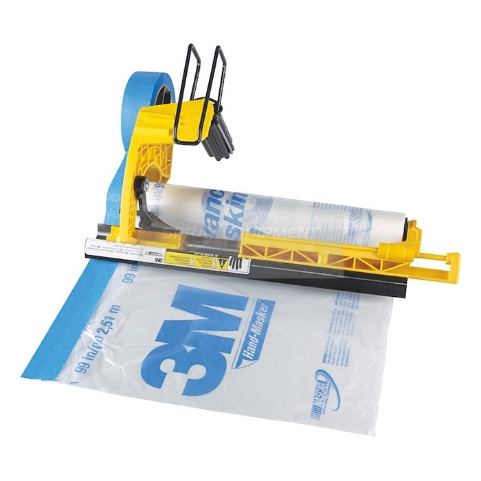 3M™ Hand-Masker™ Pre-Assembled Masking Film and Tape Kit, M3000-PAK-SC