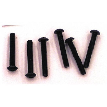 3M™ Screw – Socket Button Head Cap, 30612, black, M4 x 49/50 in (M4 x 25 mm), 6 per bag