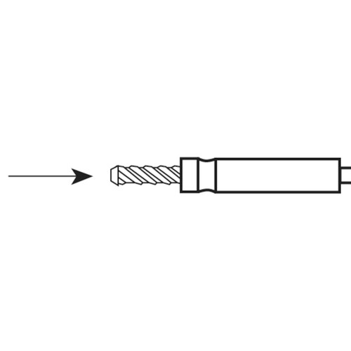 Standard Abrasives™ Specialty Mandrel 707605, 3 in x 1/4 in x 1/4-20 TM-4, 1 per case