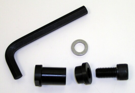 3M™ Wheel Adapter Kit, 28719, black, 1 in x 11 5/8 in (25.4 mm x 295.28 mm)