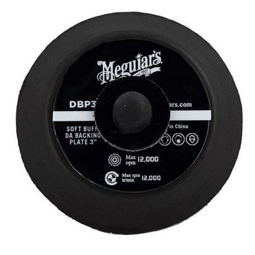 Meguiar’s® Soft Buff™ Rotary Soft Backing Plate, WRSBP