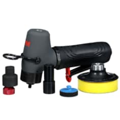3M™ Finesse-it™ Pneumatic Buffer Tool Kit, plus 1-1/4 in (32mm) Random Orbital sander attachment, 65995, 3 in (76 mm), 1 ea/Case
