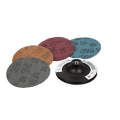 Scotch-Brite™ Surface Conditioning Disc Pack, 9145S, assorted colours, 4 1/2 in (114.3 mm)