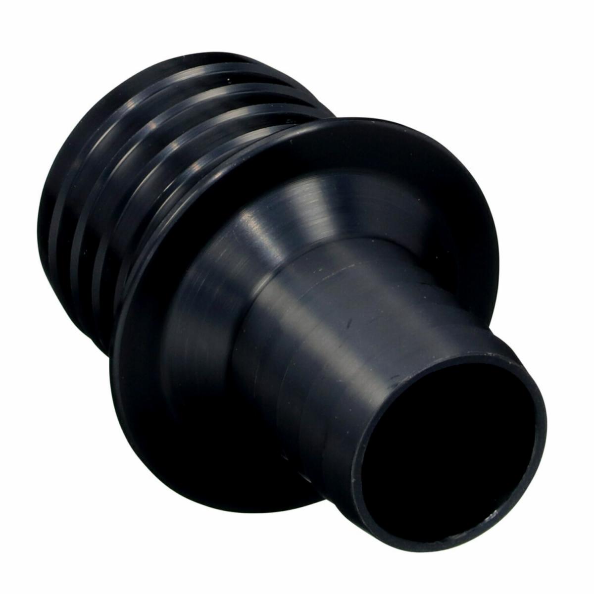 3M™ Vacuum Hose Adapter 30440, Black, 1 in ID to 1-1/2 in ID (25.4 mm x 38.1 mm)