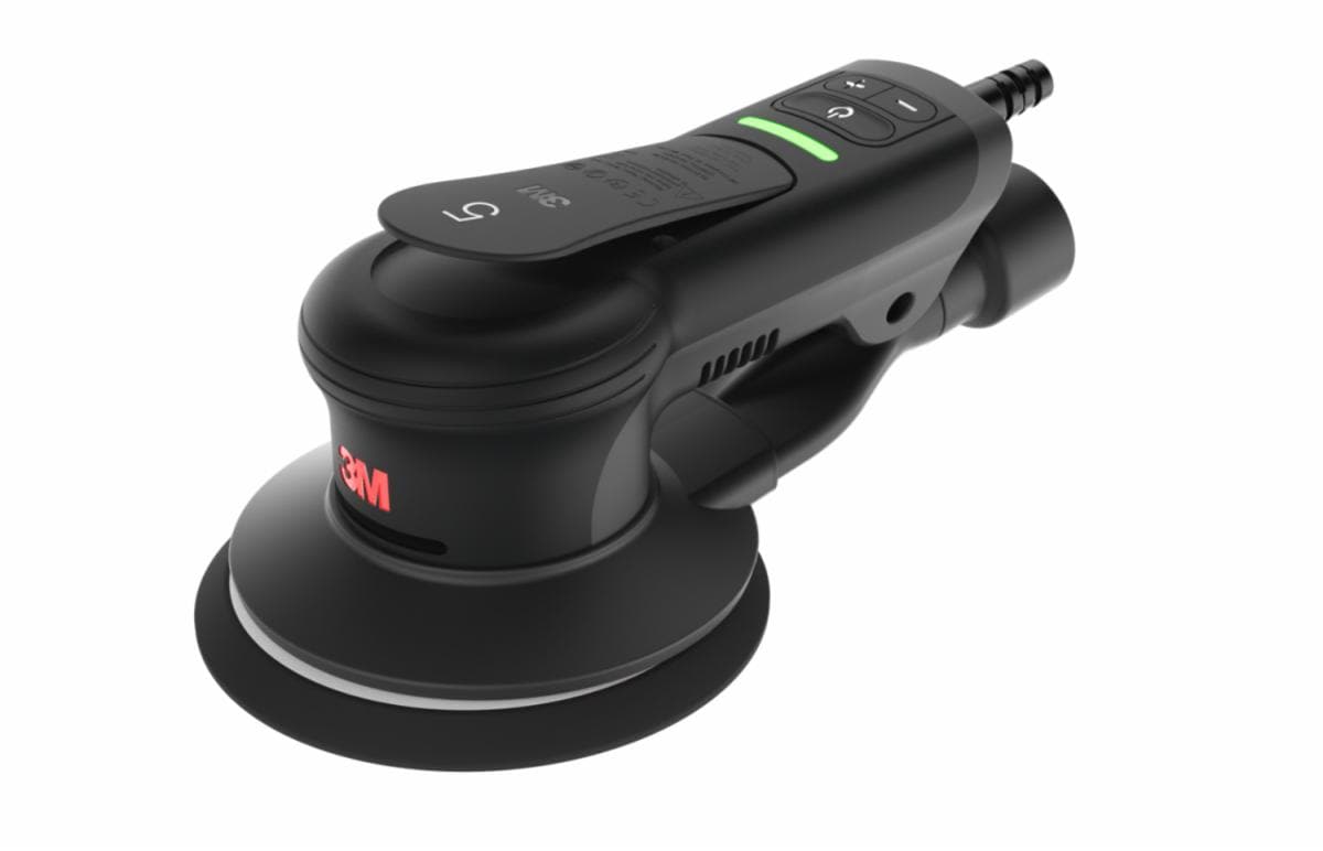 3M Xtract™ Electric Random Orbital Sander 88762, 5 in (127 mm), Central Vacuum, 3/32 in (2.4 mm) Orbit, 110V, Plug Type B, 1/Cas