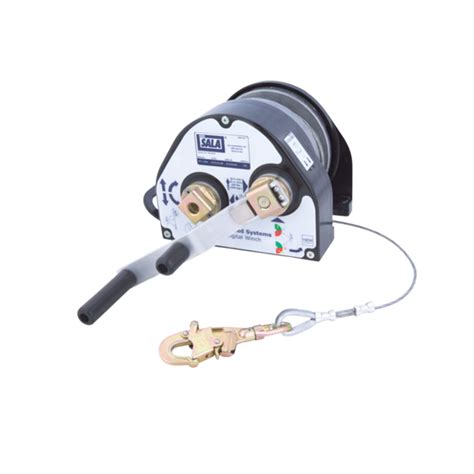 3M™ DBI-SALA® 100 Series Confined Space Digital Winch with Back Plate 8549930, Stainless Steel Cable, 50 ft