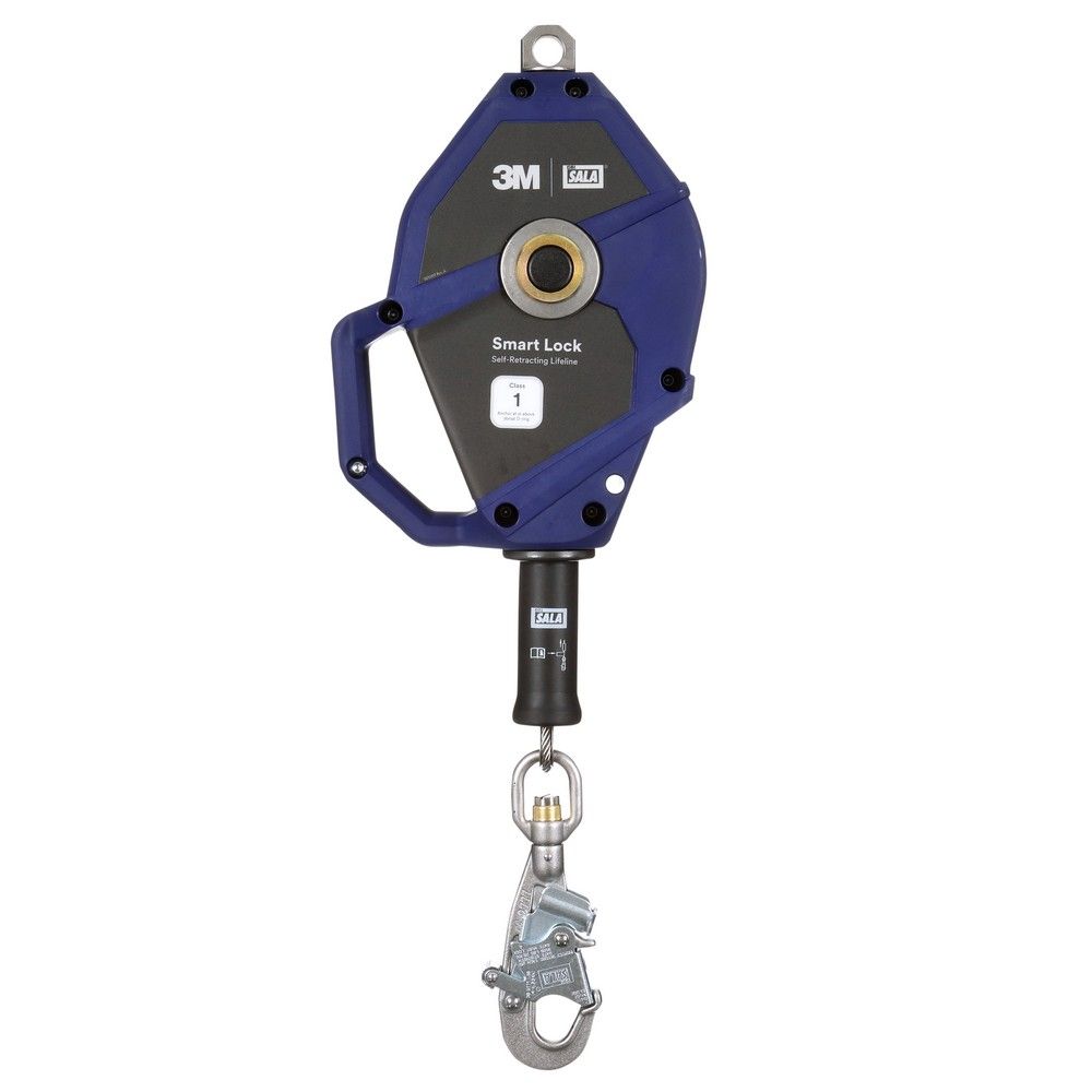 3M™ DBI_SALA® Smart Lock Self-Retracting Lifeline Spring Side Housing 9513638, Nylon, 50 ft