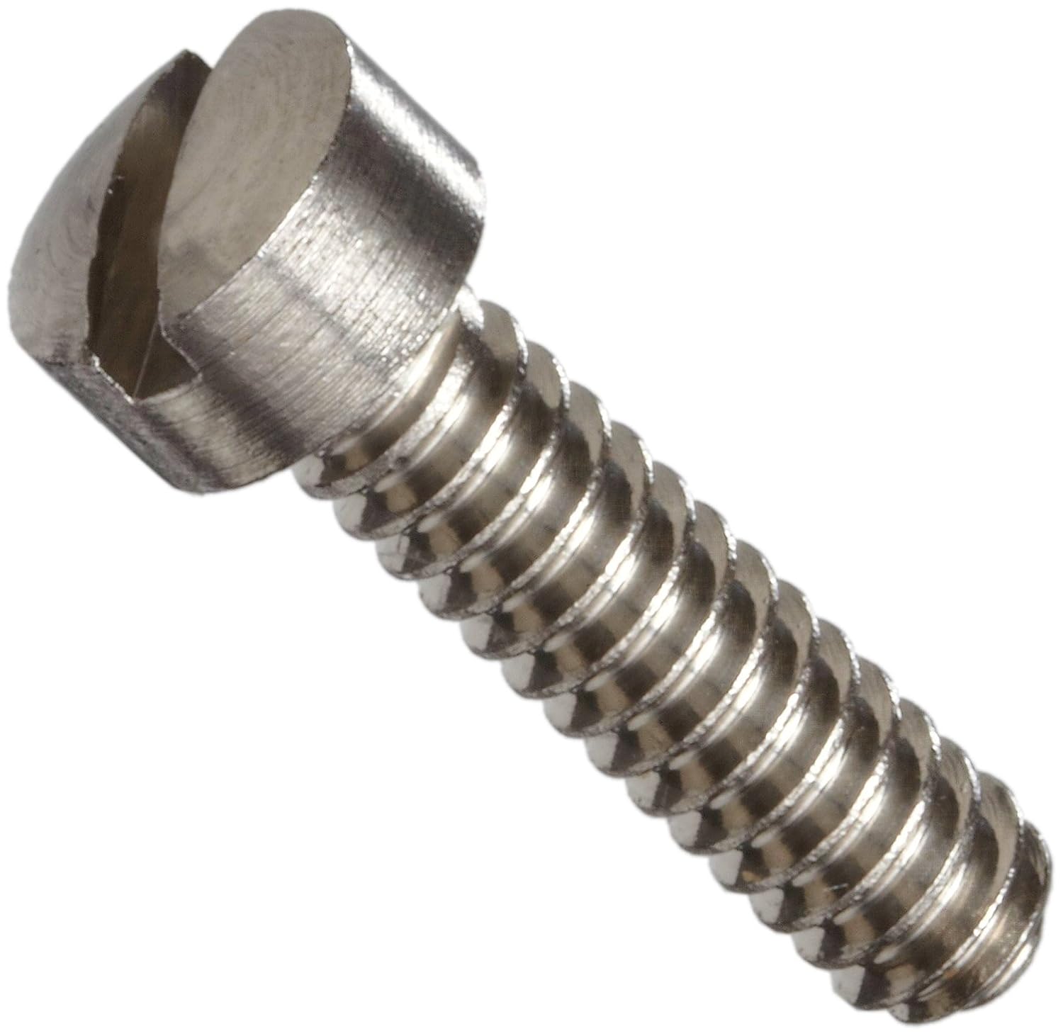 3M™ Fillister Head Machine Screw 9503466, Locking Patch, 410 Stainless Steel, #6-32 x 3/8 in