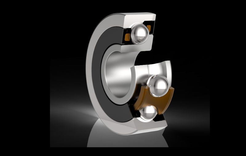 3M™ Single Row Radial Contact Ball Bearing with Two Shields 9503425, 20 mm x 42 mm x 12 mm