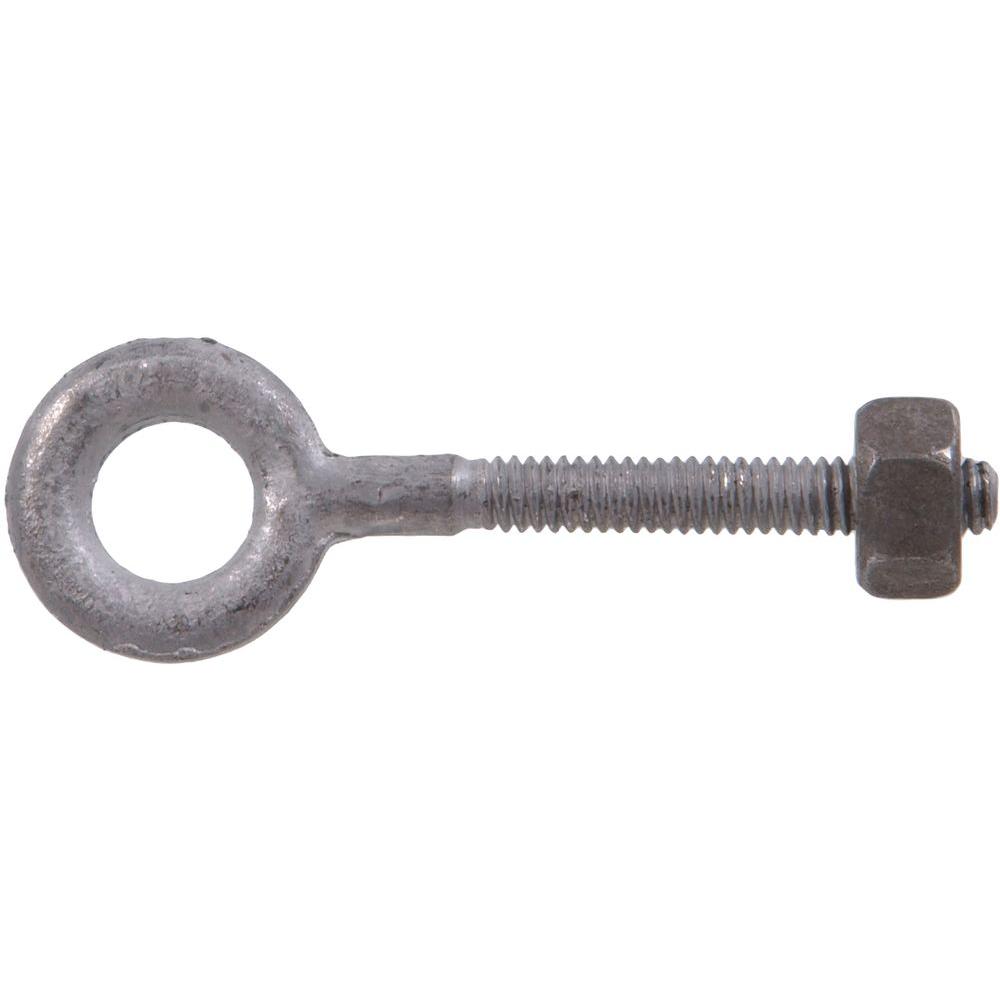 3M™ Eyebolt with Hex Nut 9502013, Galvanized Steel, 1/2 in-13 x 8 in