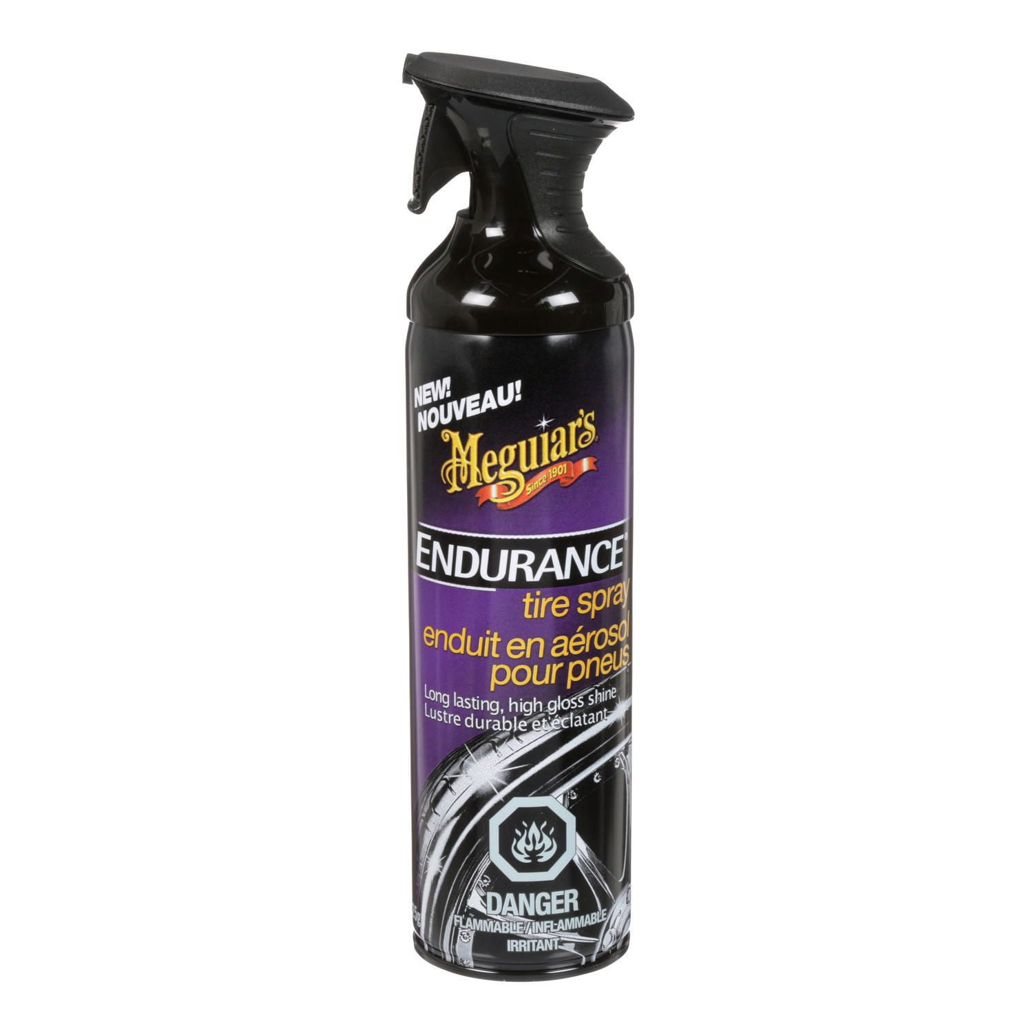 Meguiar’s® Endurance™ Tire Spray-CA G15415C, 15 fl oz (450 ml), 6/cs