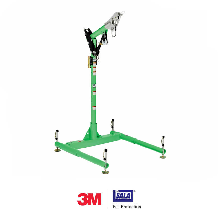 3M™ DBI-SALA® Confined Space Davit Arrow 2 Label 9510882, Red, Polyester