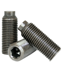 3M™ Half Dog Socket Head Set Screw 9510993, Zinc Plated Steel, 1/4 –28 x 1/2 in