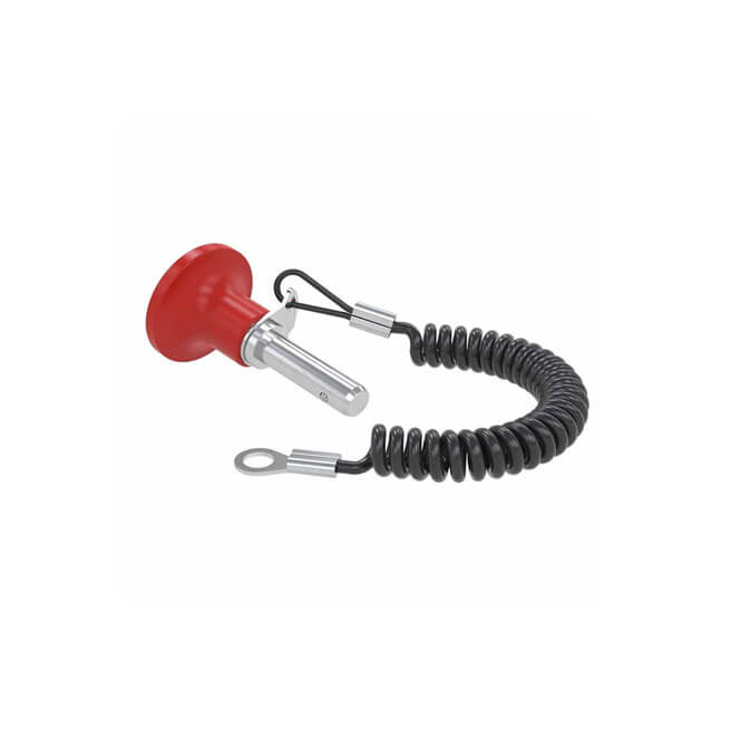 3M™ Cable Lanyard Assembly with Detent Pin 8516878, 0.5 in x 4.5 in