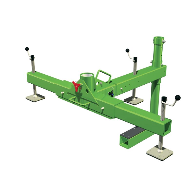 3M™ DBI-SALA® Confined Space Integrated Rail Clamping Davit Mast Base 8511892