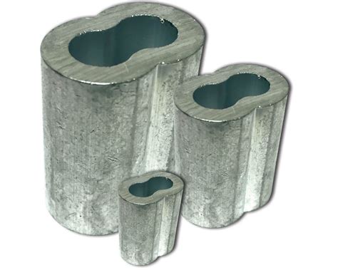 3M™ Copper Duplex Ferrule 3908807, Aluminum, 1/16 in