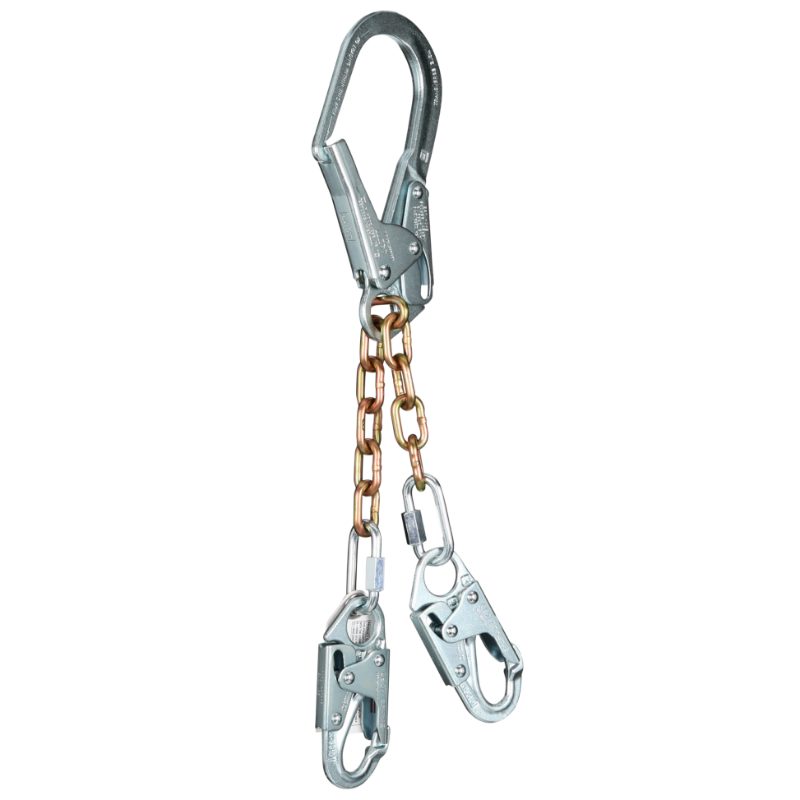 3M™ Chain Lanyard Assembly with Detent Pin 8545756, 12 in Length, 0.5 in x 2.5 in