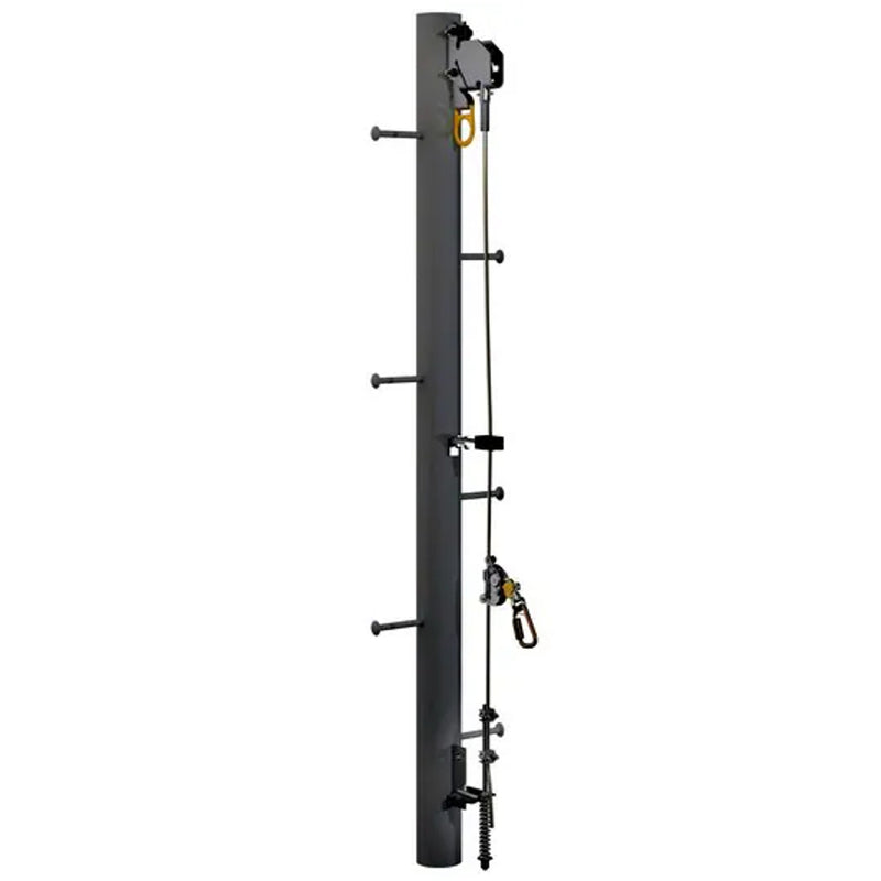 3M™ DBI-SALA® Lad-Saf™ Vertical Safety System Stand-Off Bracket 6100232, Steel, .25 x 2 x 6