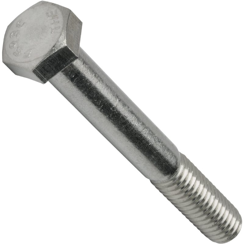 3M™ Hex Head Cap Screw 9500809, Stainless Steel, 3/8 in-16 x 5 in