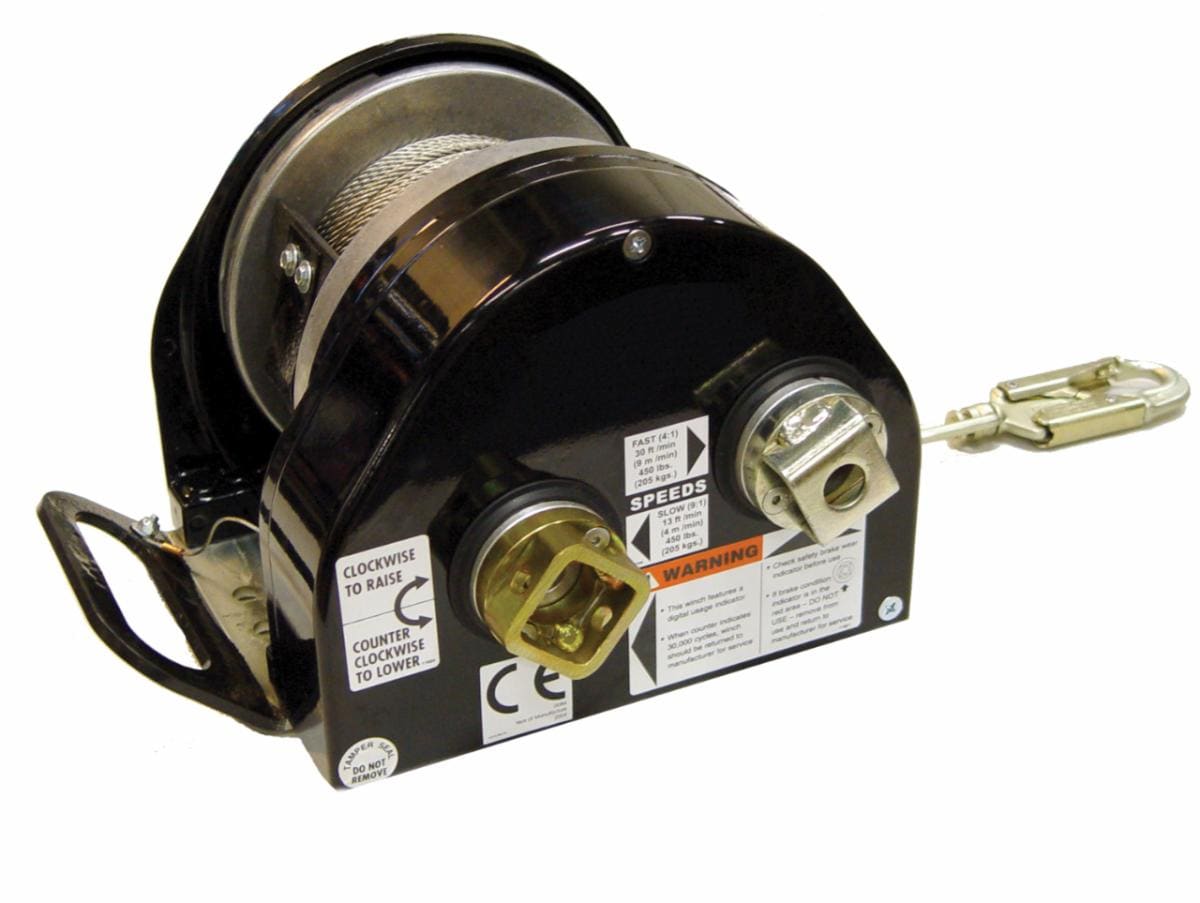 3M™ DBI-SALA® Advanced Digital Winch Hub, Manual Drive 8517080, Zinc Plated Steel