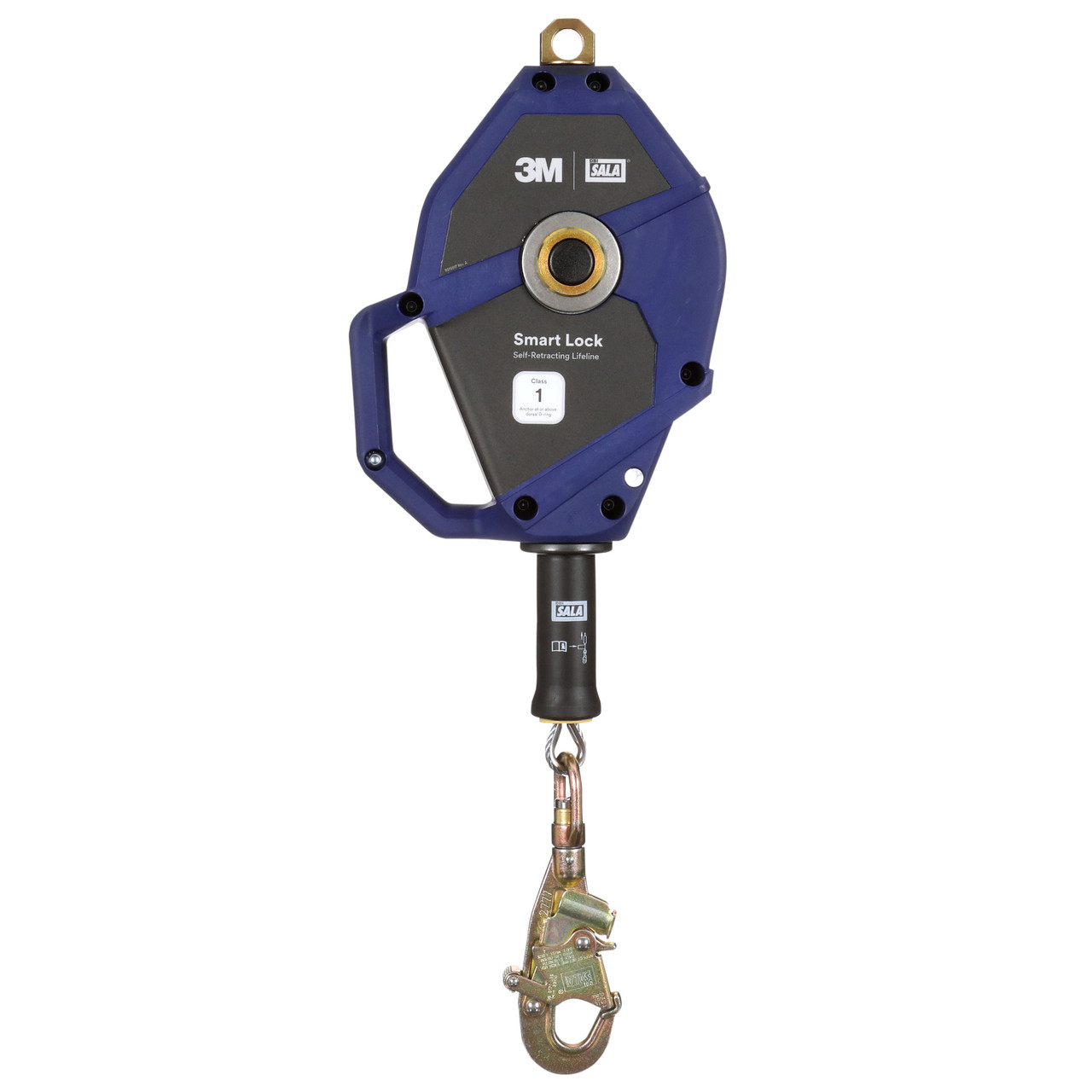 3M™ DBI_SALA® Smart Lock Self-Retracting Lifeline Spring Side Housing 9513609, Nylon, 30 ft
