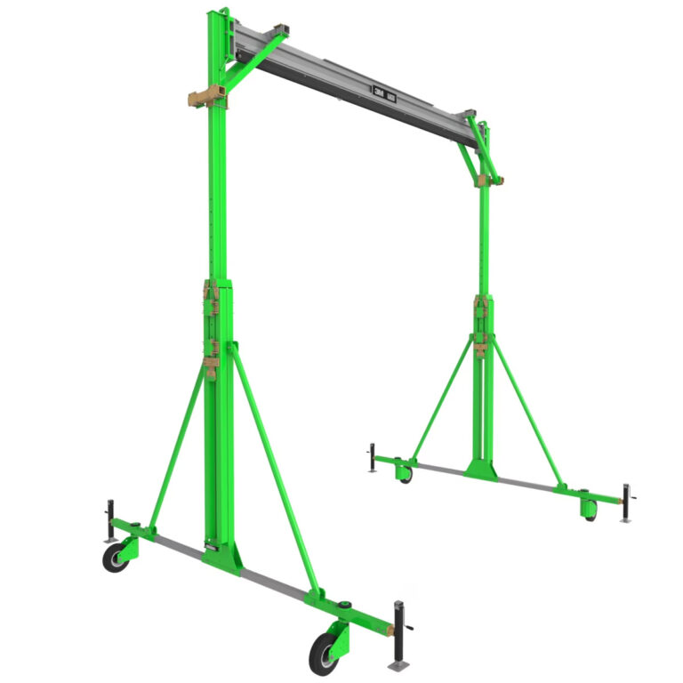 3M™ DBI-SALA® Flexiguard™ A-Frame Rail Fixed Height Anchor System Instruction Plate Assembly 8541150