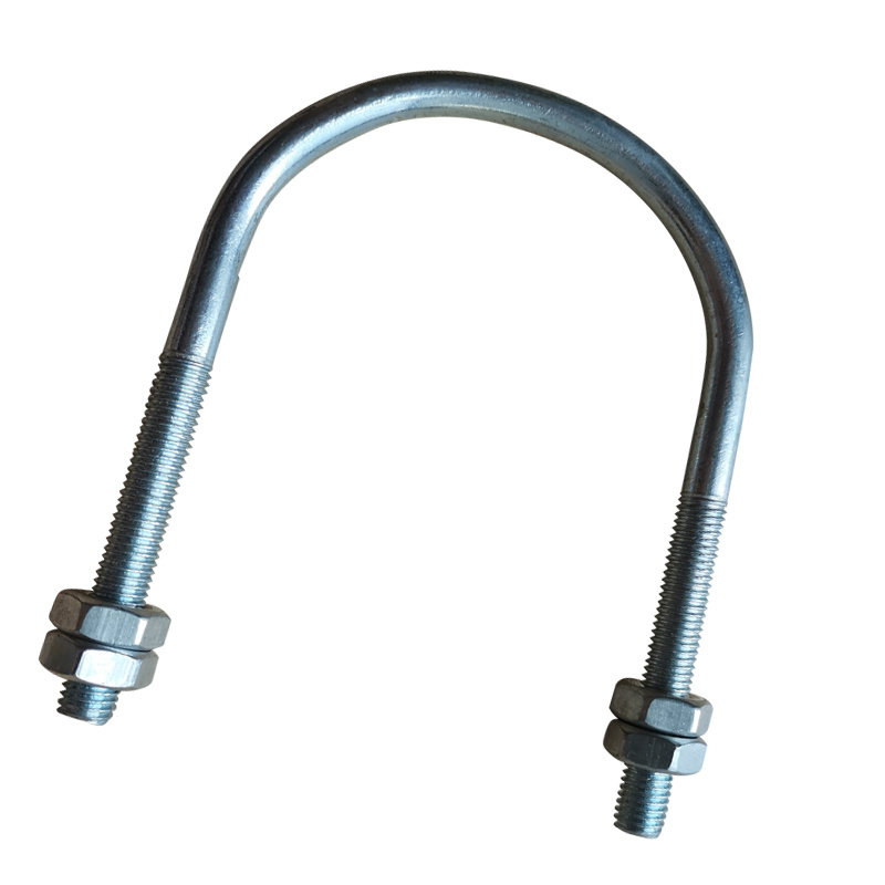 3M™ U-Bolt 9509853, Galvanized Steel, 1/2 in-13 x 1.875 x 5.50 in