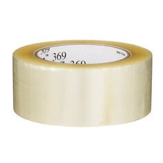 Tartan™ Box Sealing Tape 369, Clear, 72 mm x 132 m, 24 Roll/Case
