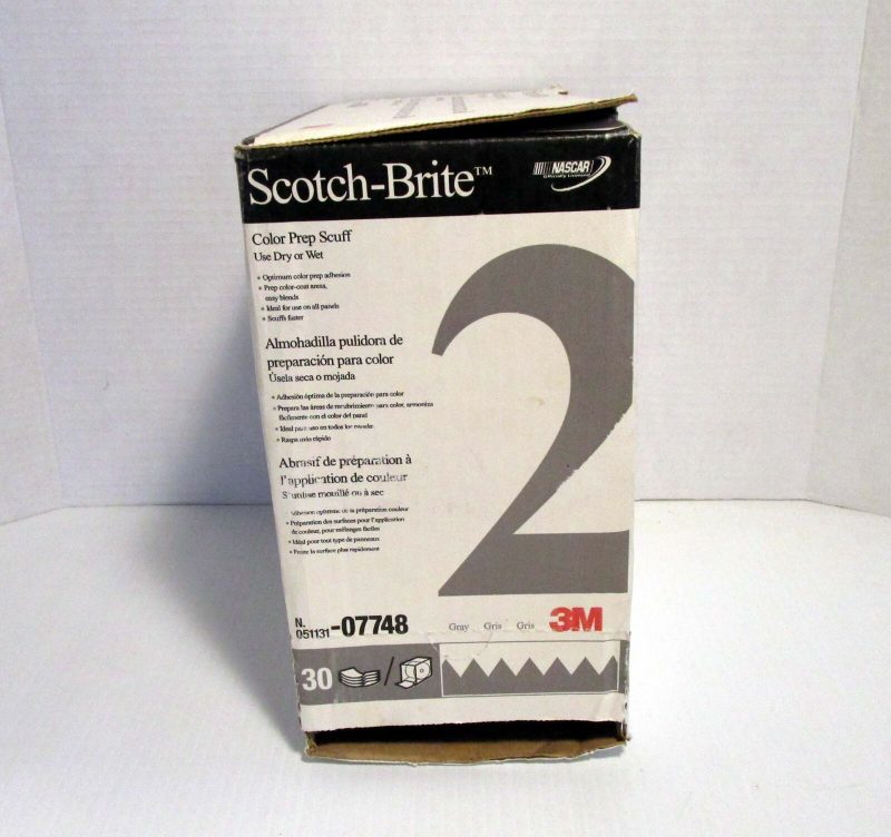 Scotch-Brite™ Colour Prep Scuff, grey, 4 3/4 in x 15 ft (12.07 cm x 4.57 m)