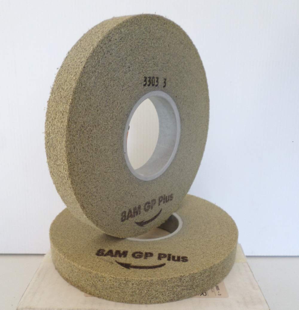 Standard Abrasives™ GP Plus Wheel 853342, 8 in x 1 in x 3 in 8A MED, 3 per case
