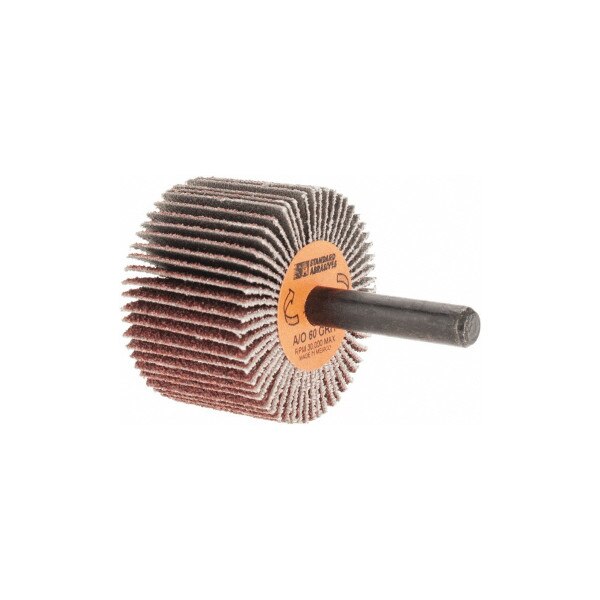 Standard Abrasives™ A/O Flap Wheel 640405, 4 in x 1 in x 5/8 in 60, 10 per case