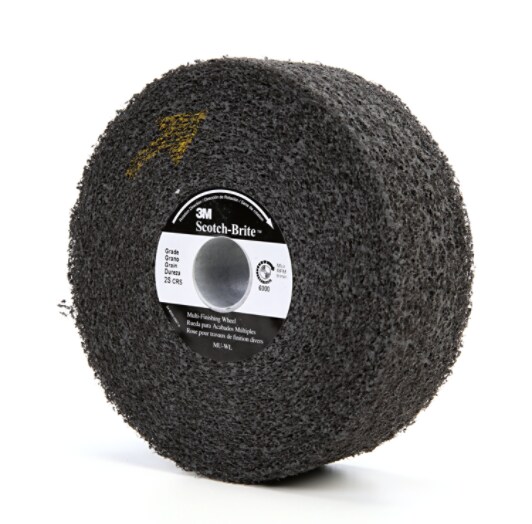 Scotch-Brite™ Bench Motor Wheel, 07744, 6 in (15.24 cm)