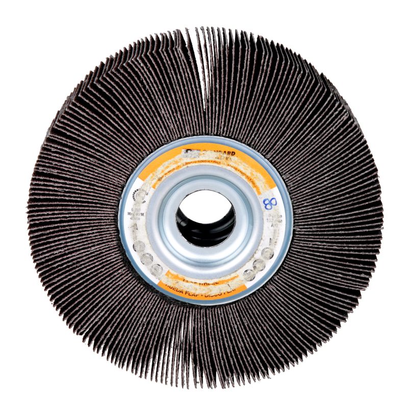 Standard Abrasives™ A/O Flap Wheel 661606, 6 in x 2 in x 1 in 80, 5 per case