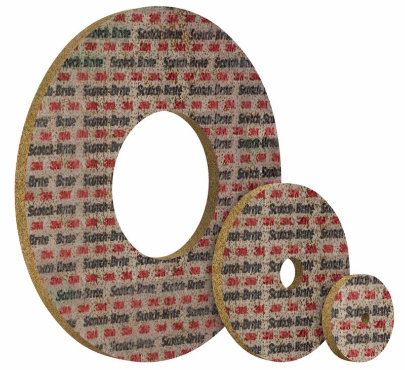 Scotch-Brite™ Diamond Wheel, 645DC, 125 micron, 6 in x 1 in x 1 in (152.4 mm x 25.4 mm x 25.4 mm)
