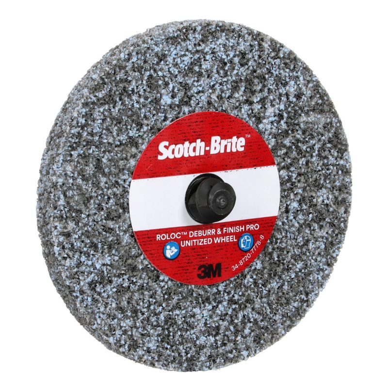 Scotch-Brite™ Roloc™ Deburr and Finish PRO TR Unitized Wheel