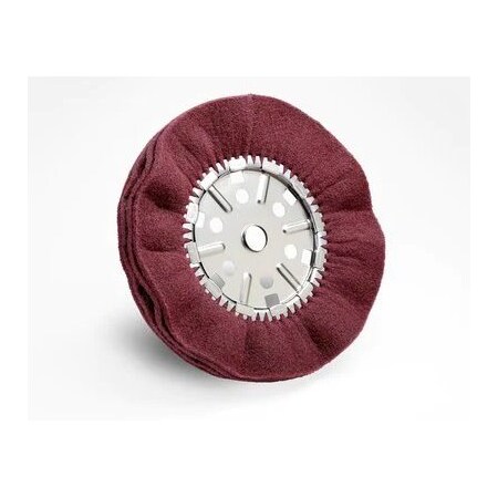 Scotch-Brite™ Satin Pleated Buff Wheel, 14 in x 2 in x 1-1/4 in 4A VFN, 5 per case