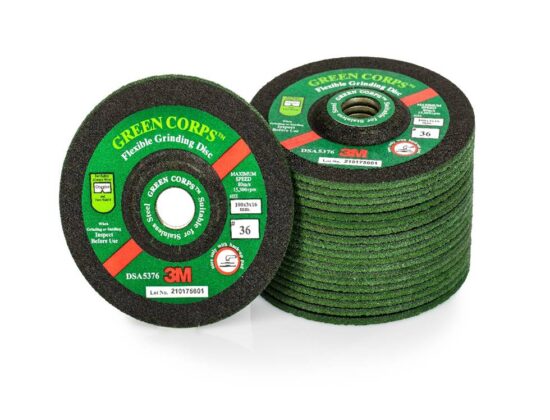3M™ Green Corps™ Flexible Grinding Wheel, grade 36, 4 1/2 in x 1/8 in x 7/8 in