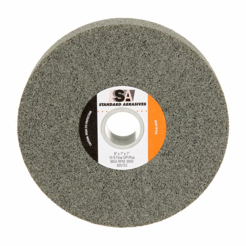 Standard Abrasives™ GP Plus Wheel 855153, 6 in x 1 in x 1 in 10S FIN, 3 per case