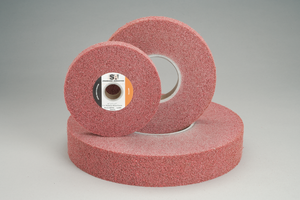 Standard Abrasives™ Metal Finishing Wheel 858082, 6 in x 1/2 in x 1 in 5A MED, 4 per case