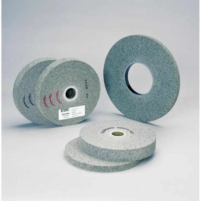 Standard Abrasives™ Deburring Wheel 854193, 6 in x 1 in x 1 in 9S FIN, 3 per case