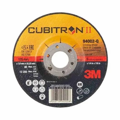 3M™Cubitron™ II Resin Bond Grinding Wheel 93BD T1-350X10X127 95DA80 O7B945-63M/S ANSI