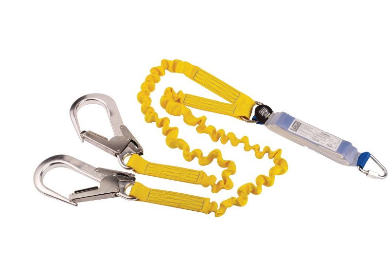 3M™ DBI-SALA® Twin-Leg Web Shock-Absorbing Lanyard 1246576C, 132 – 310 lb (59.9 – 140.6 kg), 6 ft (1.83 m)