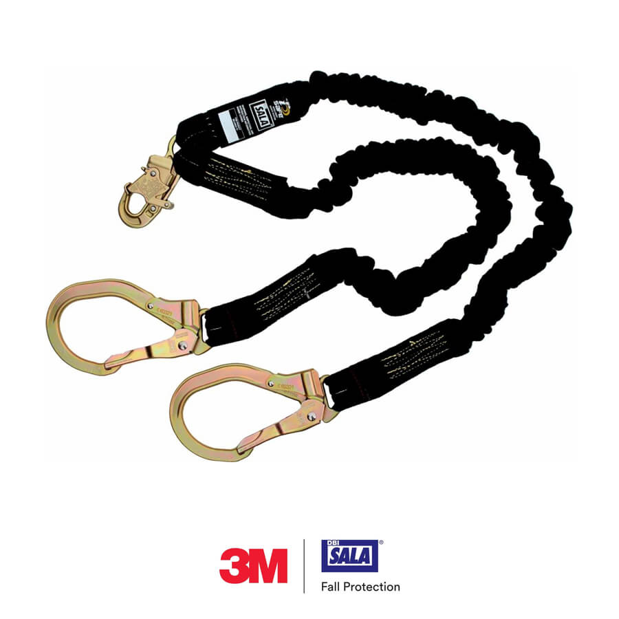 3M™ DBI-SALA® Arc Flash Web Shock-Absorbing Lanyard 1246599C, Kevlar® Fiber, 132 – 310 lb (59.9 – 140.6 kg), 6 ft (1.83 m)