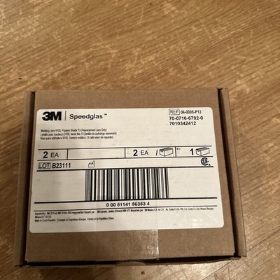 3M™ Speedglas™ Welding Lens 9100 06-0005-P13, Passive Shade 13, Replacement Lens Only