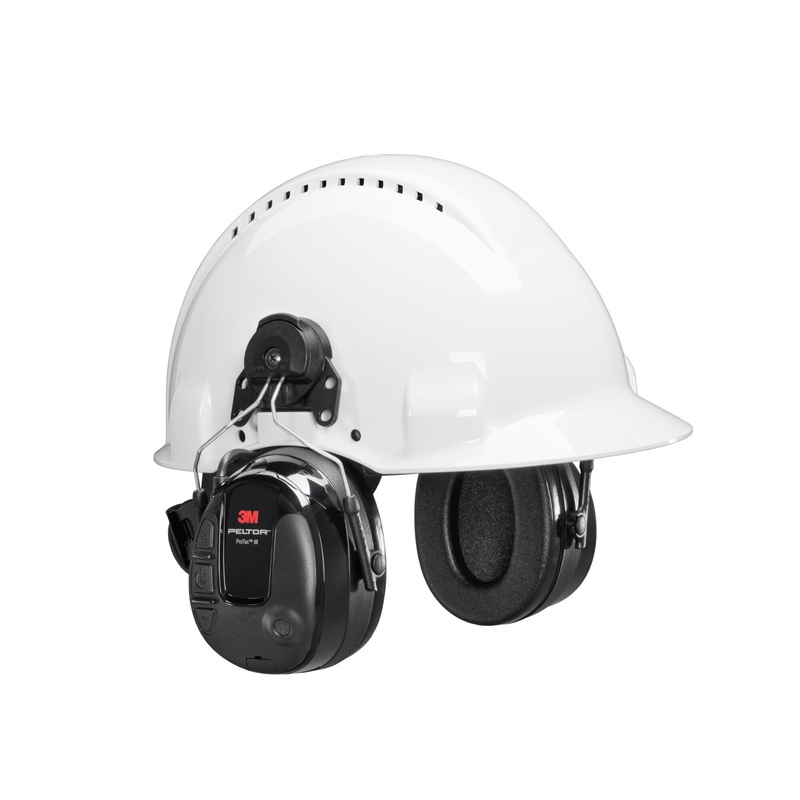 3M™ PELTOR™ ProTac III MT13H221P3E, Headset, Black, Helmet Attached, 10 Each/Case
